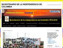 Tablet Screenshot of bicentenarioenpotrerogrande.wordpress.com