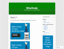 Tablet Screenshot of bikenode.wordpress.com