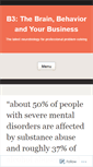 Mobile Screenshot of brain4biz.wordpress.com