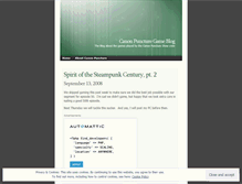 Tablet Screenshot of canonpuncture.wordpress.com