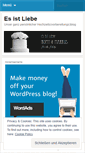 Mobile Screenshot of esistliebe.wordpress.com