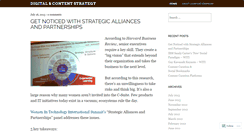 Desktop Screenshot of contentstrategyunleashed.wordpress.com