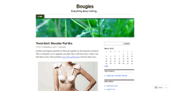 Desktop Screenshot of bougies.wordpress.com