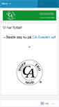 Mobile Screenshot of casweden.wordpress.com