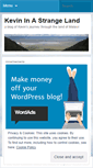 Mobile Screenshot of kevininastrangeland.wordpress.com