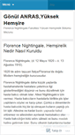 Mobile Screenshot of gonulanras.wordpress.com