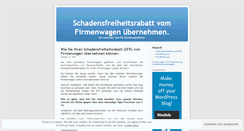Desktop Screenshot of firmenwagen.wordpress.com