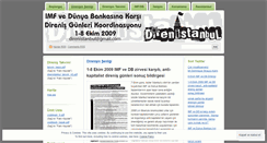 Desktop Screenshot of direnistanbul.wordpress.com