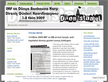 Tablet Screenshot of direnistanbul.wordpress.com