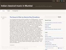 Tablet Screenshot of musicmumbai.wordpress.com