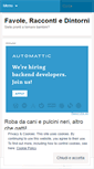 Mobile Screenshot of favoleedintorni.wordpress.com