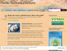 Tablet Screenshot of favoleedintorni.wordpress.com