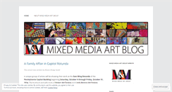 Desktop Screenshot of mixedmediaartgroup.wordpress.com