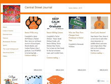 Tablet Screenshot of centralstreetjournal.wordpress.com