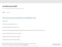 Tablet Screenshot of excellentconcei82.wordpress.com