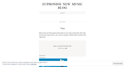 Desktop Screenshot of euphonios.wordpress.com