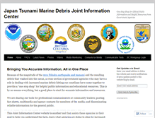 Tablet Screenshot of disasterdebris.wordpress.com