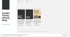 Desktop Screenshot of leegaddis.wordpress.com