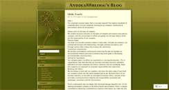 Desktop Screenshot of andika88blogg.wordpress.com