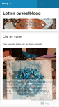 Mobile Screenshot of lottaspysselblogg.wordpress.com