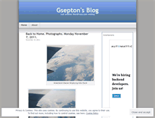 Tablet Screenshot of gsepton.wordpress.com