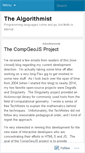 Mobile Screenshot of algorithmist.wordpress.com