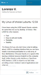 Mobile Screenshot of lorenzolv.wordpress.com
