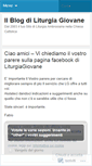 Mobile Screenshot of blogliturgiagiovane.wordpress.com