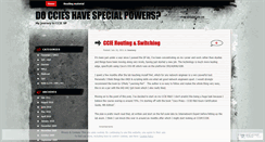 Desktop Screenshot of doccieshavespecialpowers.wordpress.com