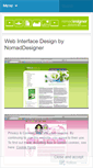 Mobile Screenshot of nomaddesigner.wordpress.com