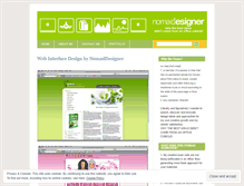 Tablet Screenshot of nomaddesigner.wordpress.com