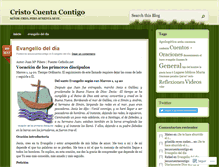 Tablet Screenshot of cristocuentacontigo.wordpress.com