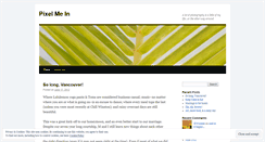Desktop Screenshot of pixelmein.wordpress.com
