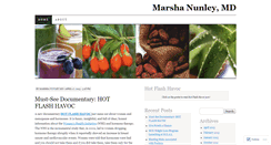 Desktop Screenshot of marshanunleymd.wordpress.com