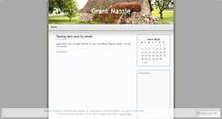 Desktop Screenshot of grantmassie.wordpress.com