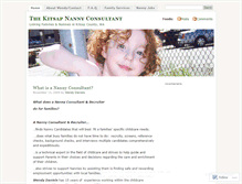 Tablet Screenshot of kitsapnannyconsultant.wordpress.com
