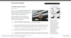 Desktop Screenshot of impious.wordpress.com