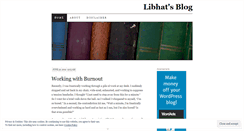 Desktop Screenshot of libhat.wordpress.com