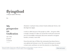 Tablet Screenshot of flyingthud.wordpress.com