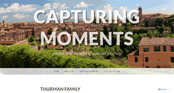 Desktop Screenshot of capturingmoments.wordpress.com