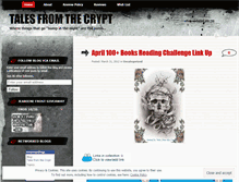 Tablet Screenshot of moretalesfromthecrypt.wordpress.com