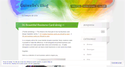 Desktop Screenshot of guiwells.wordpress.com