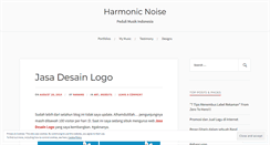 Desktop Screenshot of harmonicnoise.wordpress.com