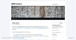 Desktop Screenshot of hkseminsiders.wordpress.com