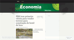 Desktop Screenshot of economiamaisavieira1sem2011.wordpress.com