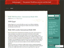 Tablet Screenshot of bulksmsegypt.wordpress.com