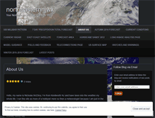 Tablet Screenshot of northeasternnjwx.wordpress.com