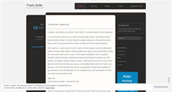 Desktop Screenshot of frankbolla.wordpress.com