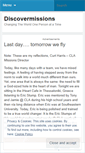 Mobile Screenshot of discovermissions.wordpress.com