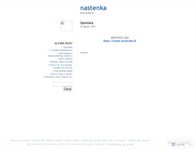 Tablet Screenshot of nastenka.wordpress.com